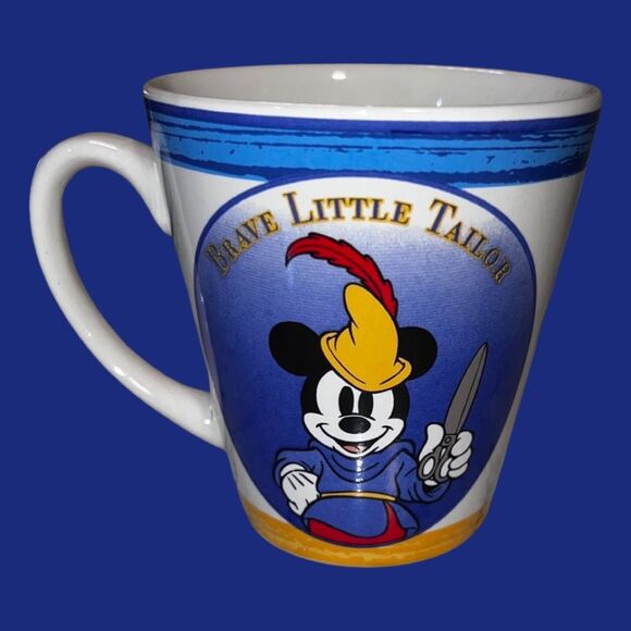 Walt Disney Series Through The Years Mickey Brave Little Tailor Mug - Picture 2 of 6